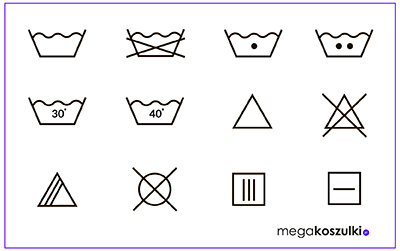 Symbole prania na metce - co oznaczają?